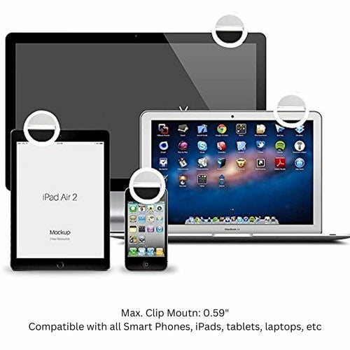 Lampka pierścieniowa LED do telefonu – idealna do selfie i nagrań