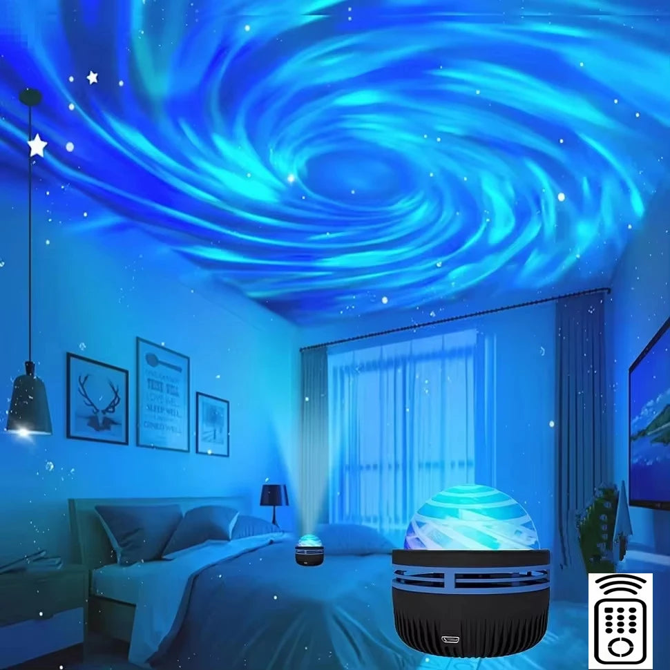 Projektor gwiazd Galaxy – lampka nocna LED do pokoju