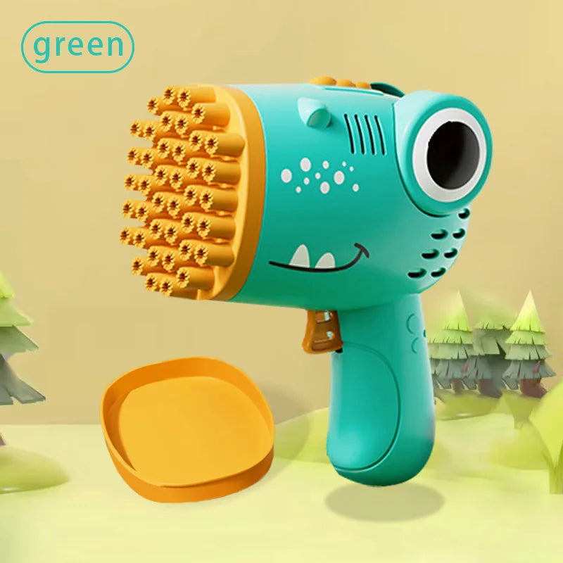 Automatyczny pistolet do baniek mydlanych – zabawka dla dzieci