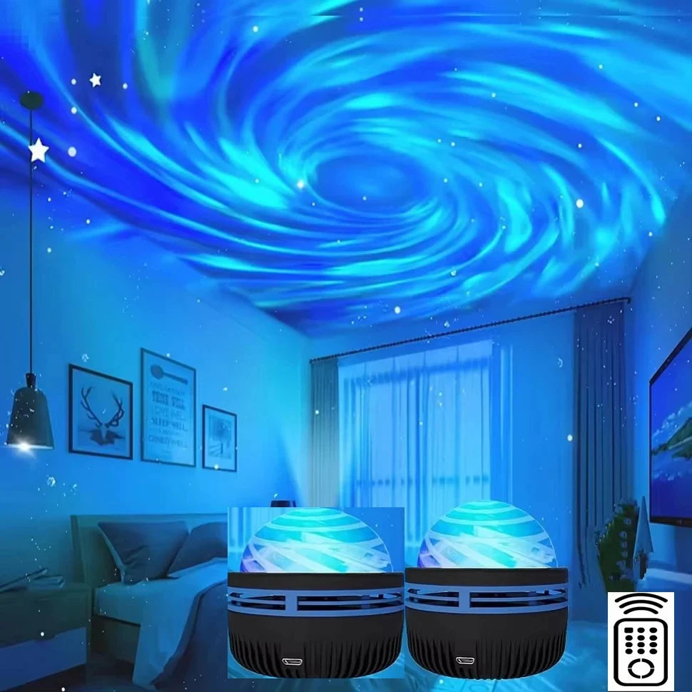 Projektor gwiazd Galaxy – lampka nocna LED do pokoju